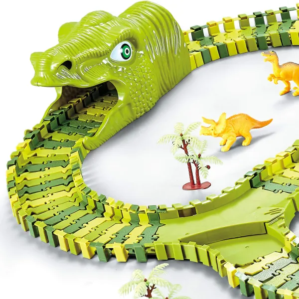 Dinozaurų parko lenktynių trasos komplektas Speingos RT0006
