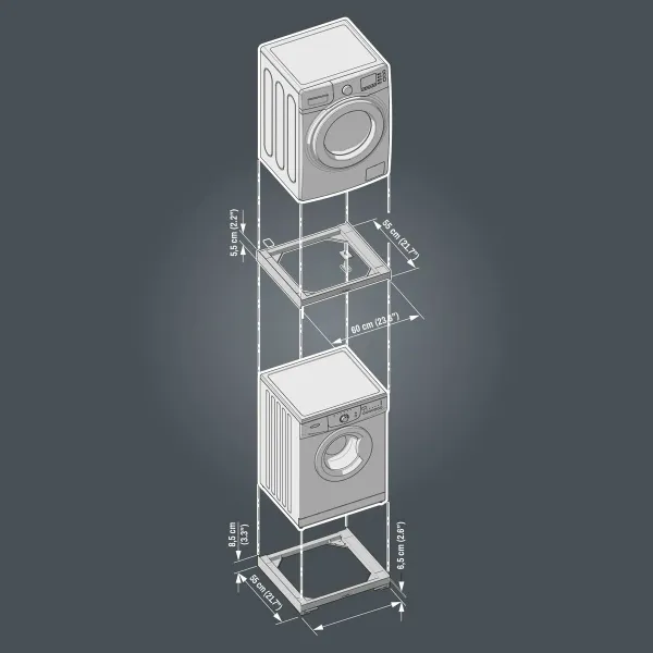 Washer-Dryer Union Kit Meliconi 656147
