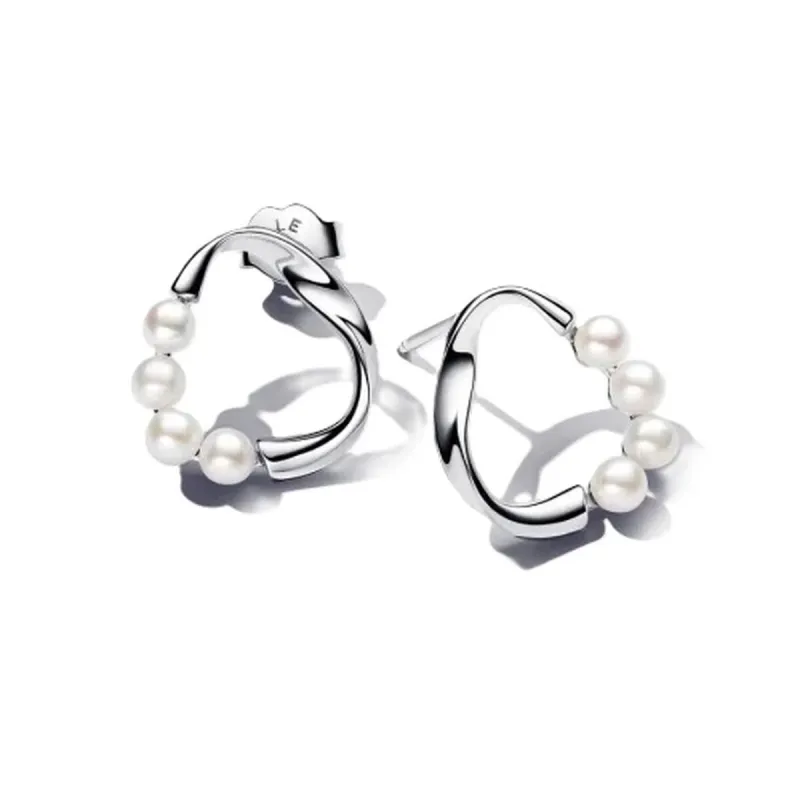 Женские серьги Pandora 293276C01 Серебристый