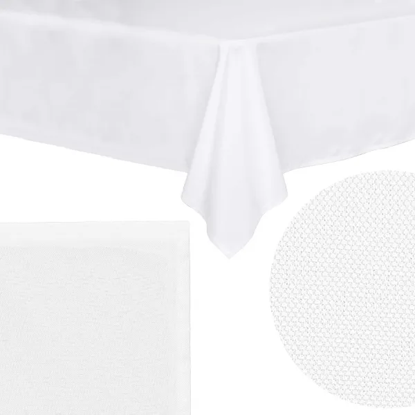 Tablecloth Springos CA1223 white 140x220cm