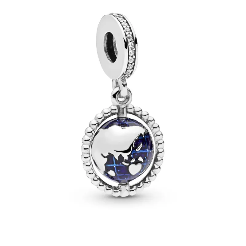 Женские бусы Pandora SPINNING GLOBE