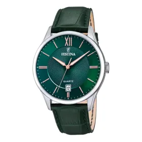 Miesten rannekellot Festina F20426/7 Vihreä