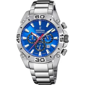 Miesten rannekellot Festina F20543/2 Harmaa Hopeinen