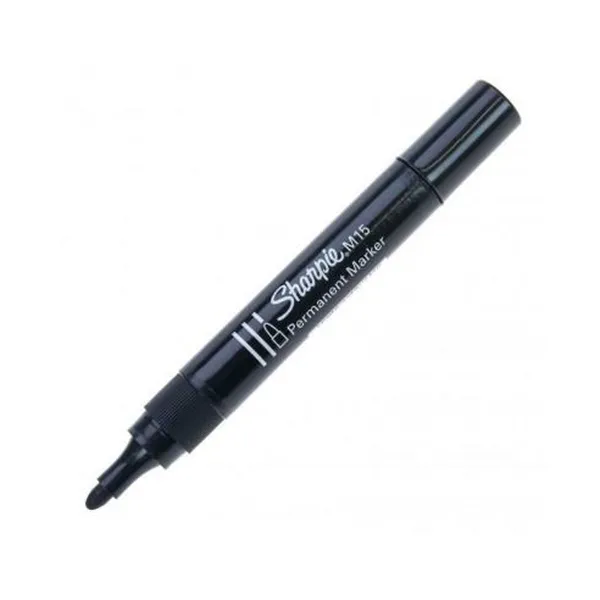 Püsimarker Sharpie M15 Must 12 Ühikut