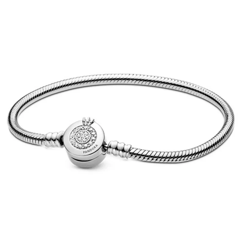 Moteriški apyrankės Pandora 599046C01-16 16 cm Sidabras