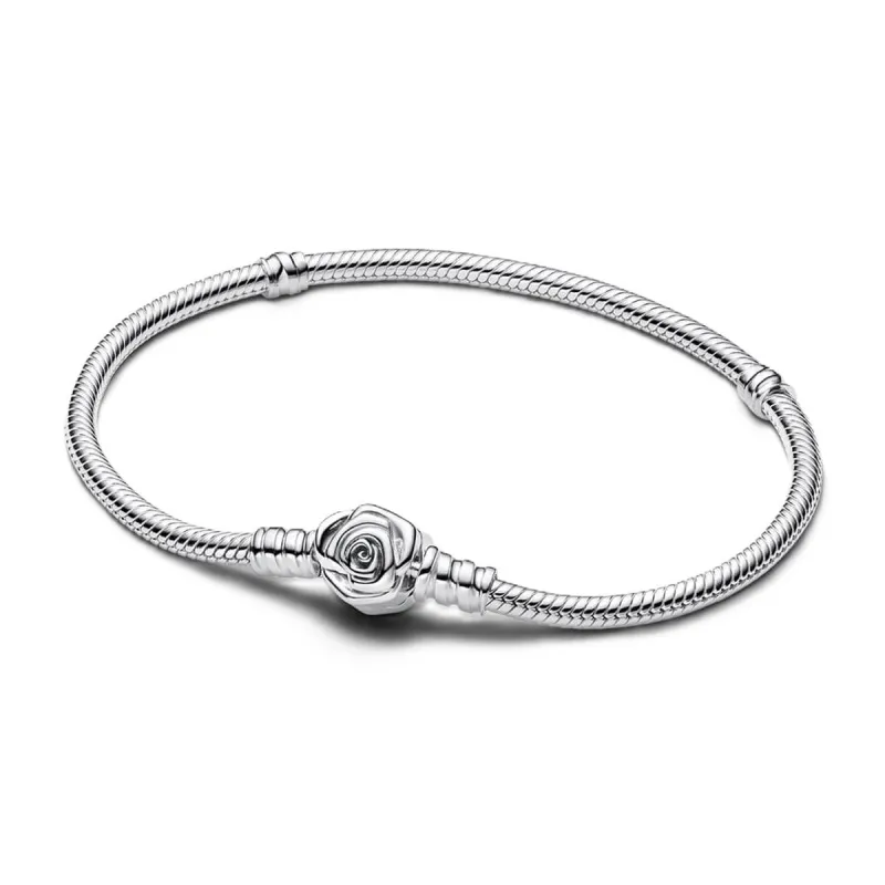 Naiste Käevõru Pandora 593211C00-19 19 cm Hõbedane