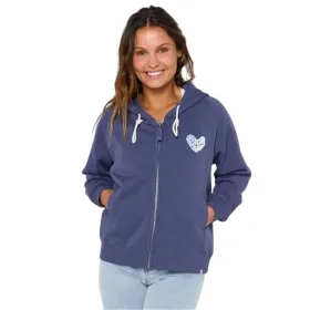 Naisten Takki Rip Curl Galicia Full Zip Fleece Laivastonsininen