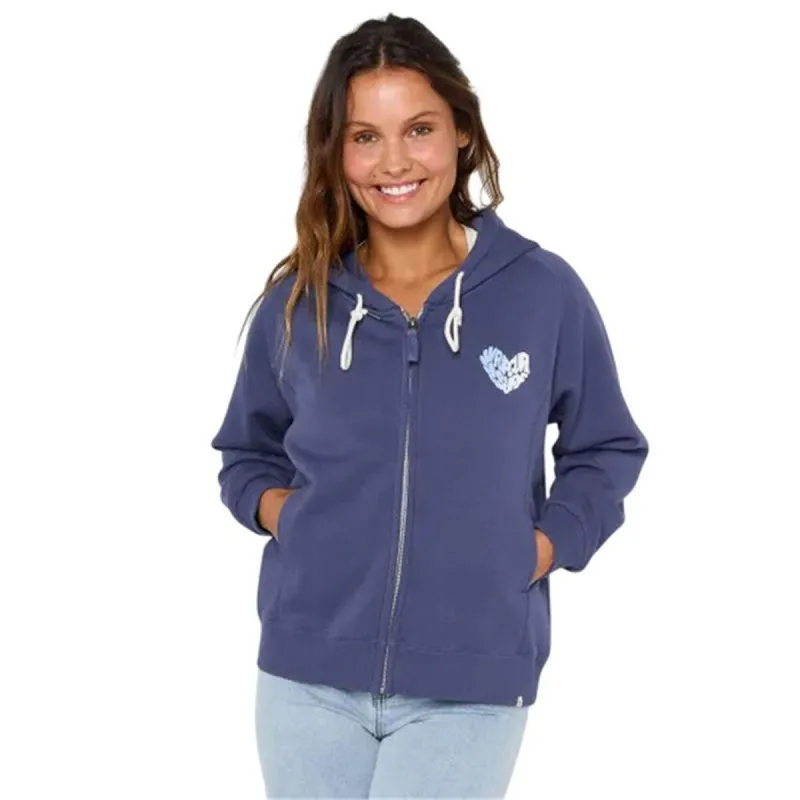 Sieviešu Jaka Rip Curl Galicia Full Zip Fleece Tumši Zils