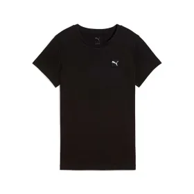 Sieviešu Krekls ar Īsām Piedurknēm Puma Essentials Elevated Melns