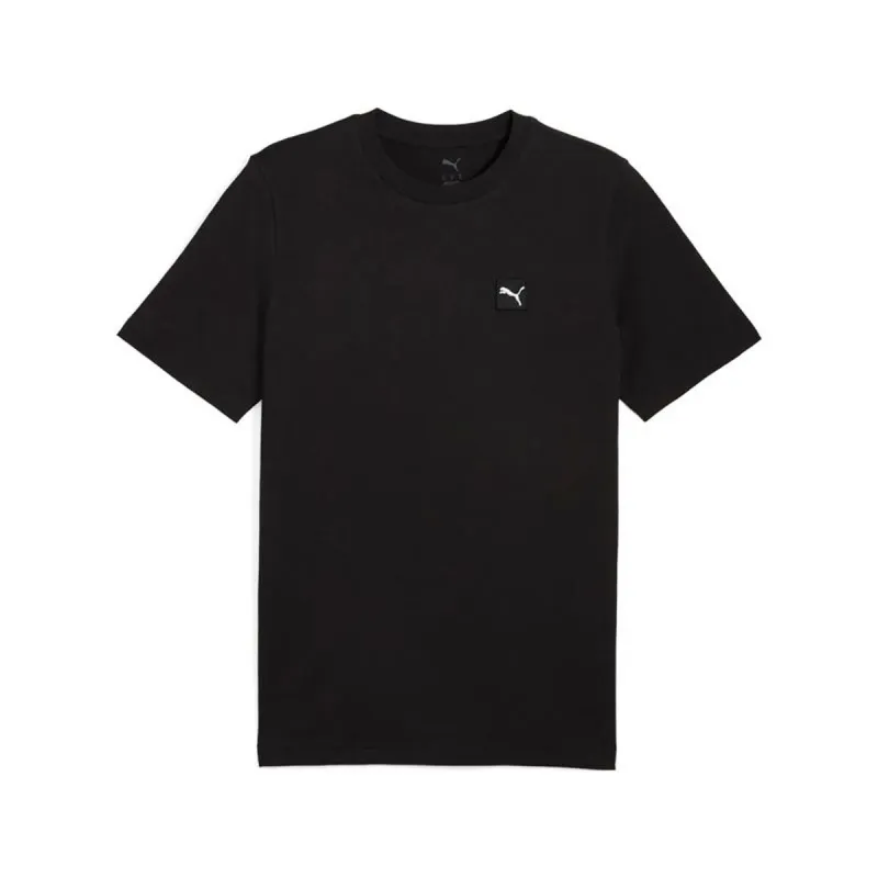 Vīriešu Krekls ar Īsām Piedurknēm Puma Essentials Elevated Melns