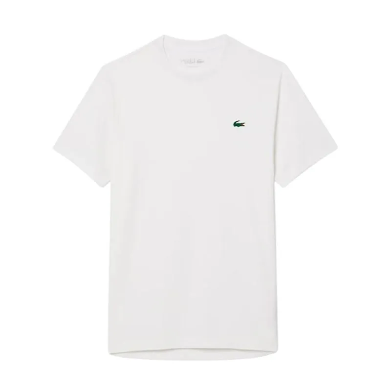 Vīriešu Krekls ar Īsām Piedurknēm Lacoste Core Performance Balts