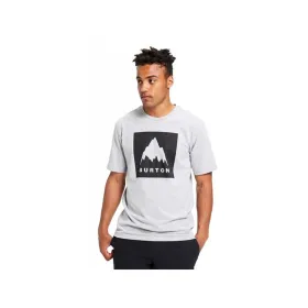 Vīriešu Krekls ar Īsām Piedurknēm Burton Classic Mountain High Gaiši pelēks