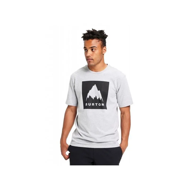 Miesten T-paita Burton Classic Mountain High Vaaleanharmaa