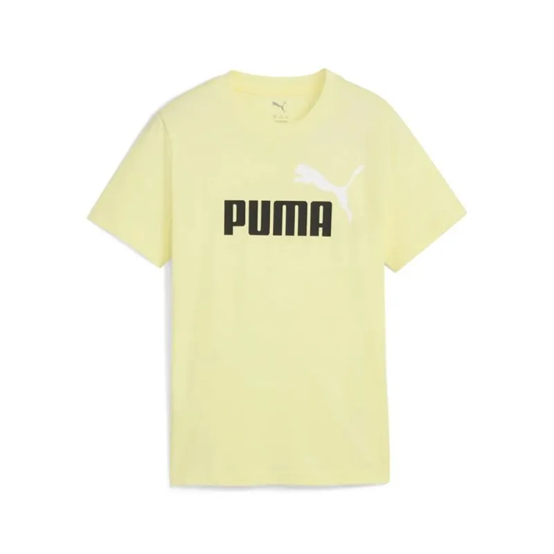 Laste Lühikeste varrukatega T-särk Puma Essentials 2 Color No.1 Log Khakiroheline