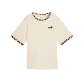 Lühikeste varrukatega T-särk, naiste Puma Essentials Graphic Animal R