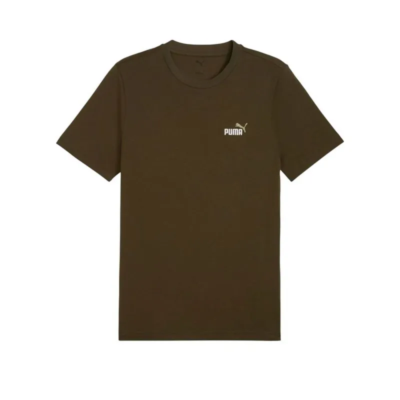 Lühikeste varrukatega T-särk, meeste Puma Essentials 2 Color Oliiv