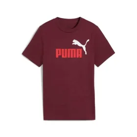 Laste Lühikeste varrukatega T-särk Puma Essentials 2 Color No.1 Kastanpruun