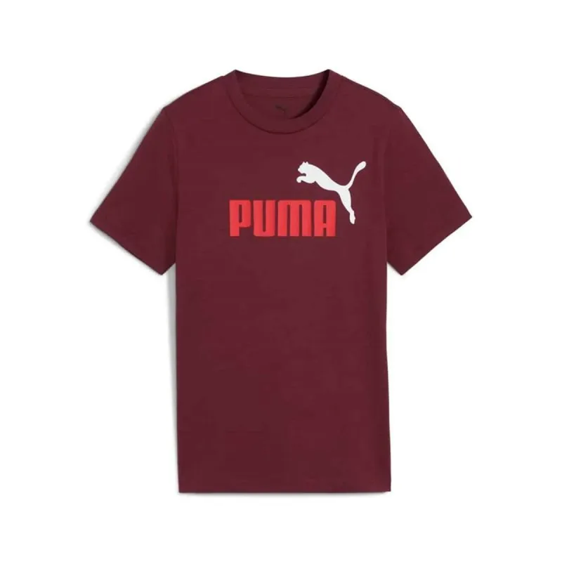 Laste Lühikeste varrukatega T-särk Puma Essentials 2 Color No.1 Kastanpruun