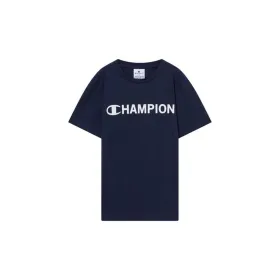Laste Lühikeste varrukatega T-särk Champion Graphic Shop Meresinine