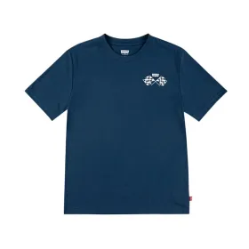 Laste Lühikeste varrukatega T-särk Levi's Lvb Speed Trials Tee Sinine