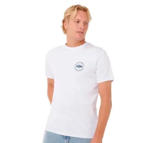 Lühikeste varrukatega T-särk, meeste Rip Curl Staple Valge