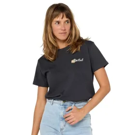 Lühikeste varrukatega T-särk, naiste Rip Curl Waikiki Standard Must