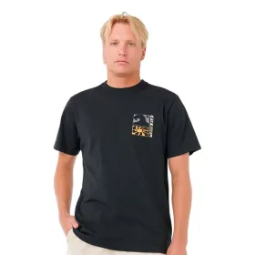Lühikeste varrukatega T-särk, meeste Rip Curl Aots Ty Williams Coastline Tee Must