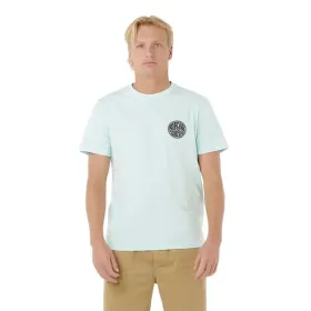 Vīriešu Krekls ar Īsām Piedurknēm Rip Curl Drifter Tee Zils