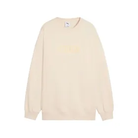 Naisten huputon collegepaita Puma Maximal Metallic Beige