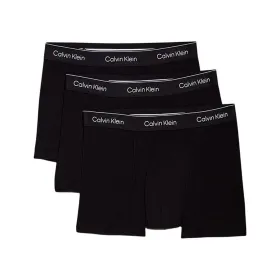 Miesten bokserit Calvin Klein Musta 3 Kappaletta