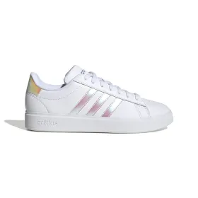 Naisten lenkkikengät Adidas Grand Court Cloudfoam Valkoinen
