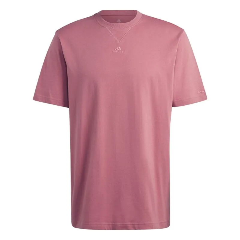 Lühikeste varrukatega T-särk, meeste Adidas All Szn Roosa