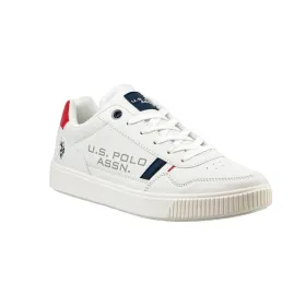 Miesten lenkkitossut U.S. Polo Assn. Valkoinen