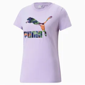 Naisten T-paita Puma Classics Laventeli