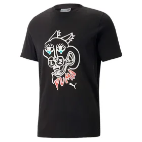Miesten T-paita Puma Graphic Musta