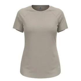 Naisten T-paita Odlo Essential Beige