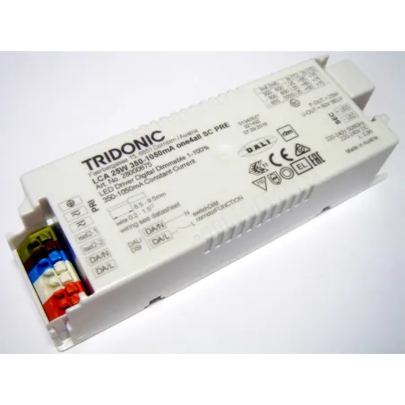 LCA 25 W 350–1050 mA one4all SC eelsoojendi - Tridonic