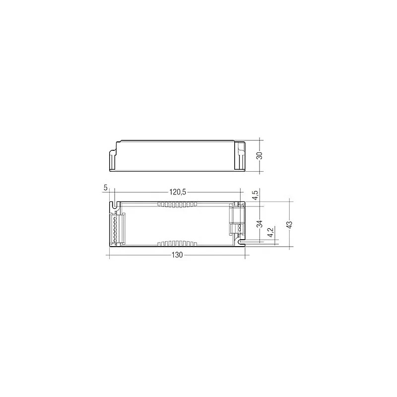 LCA 25 W 350–1050 mA one4all SC eelsoojendi - Tridonic