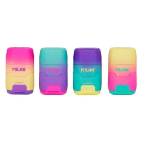 Milan Compact Gorgeous Sunset Effect dzēšgumija un zīmuļu asināmais Handy Duo