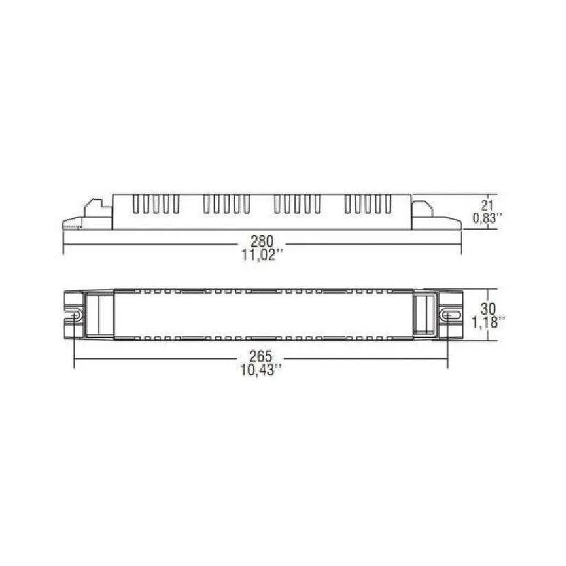 TCI LED tvarkyklė MP 80/350 SLIM - 122212