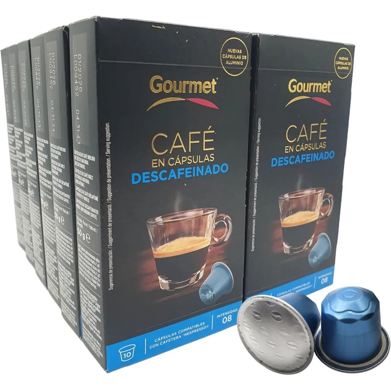 DESCAFEINADO GORMET SUDERINAMAS NESPRESSO E/10 UD