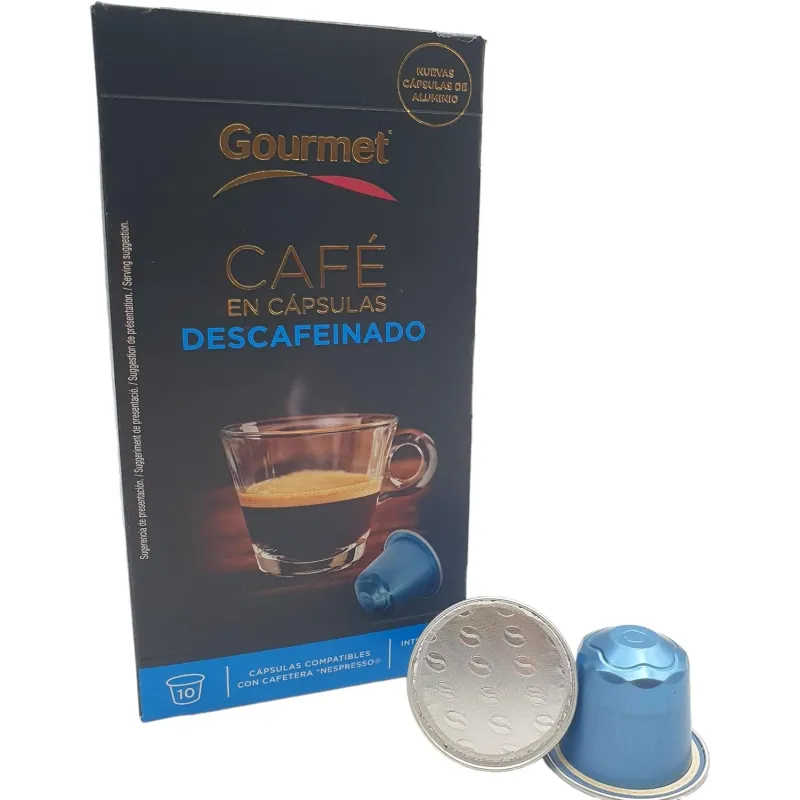DESCAFEINADO GORMETI ÜHIB NESPRESSO E/10 UD