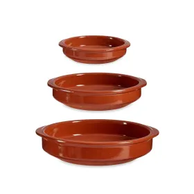 La Dehesa molinių indų rinkinys, 3 dalys, rudas, 16 cm