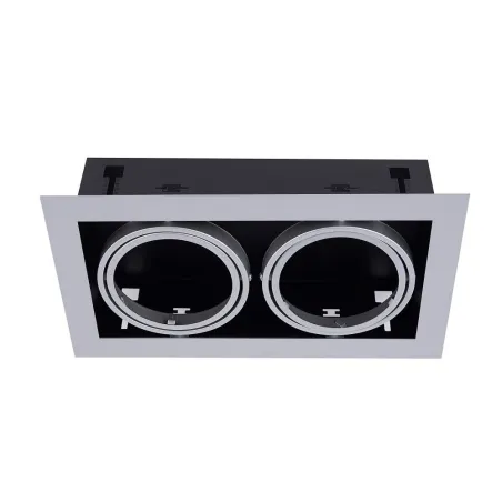 Kardan Tecno 2 valgustit AR111 alumiiniumviimistlusega