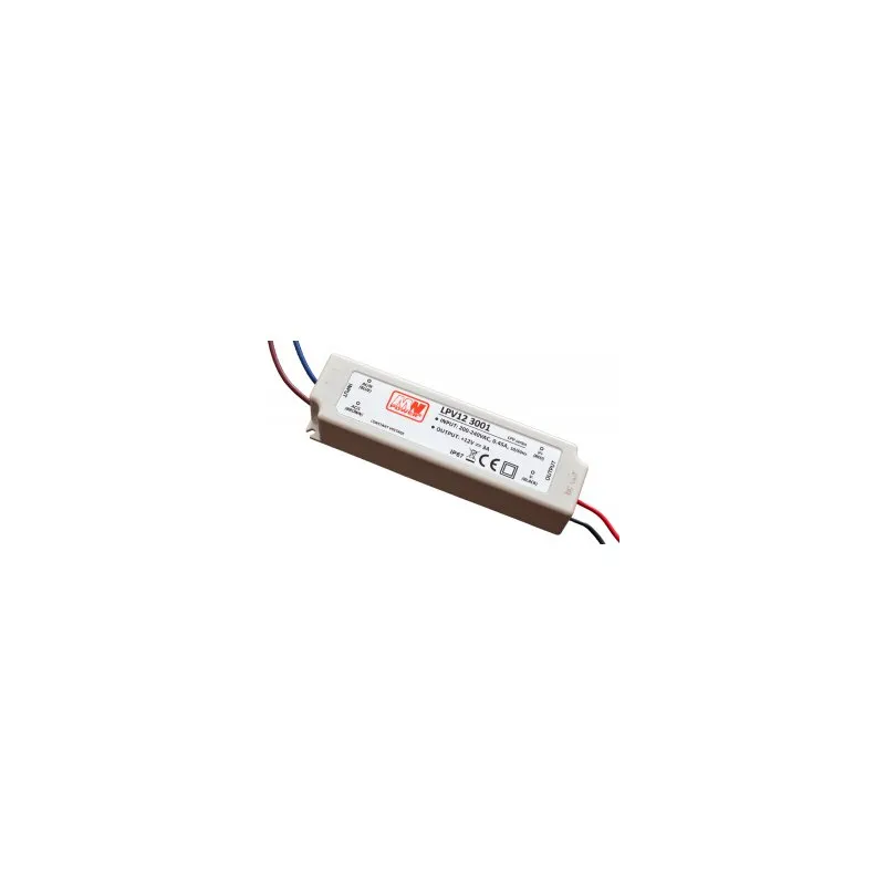 36W 12V barošanas bloka modulis, ūdensizturīgs, MW POWER LPV12 3001