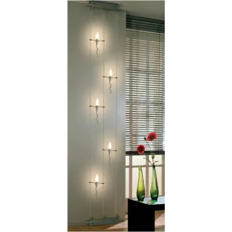 97100 Pisa Trio Lichtvorhang 5x20W G4 Алюм.