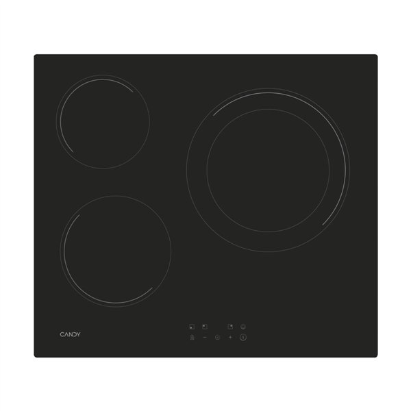 Glass-Ceramic Hob Candy CH63DCC 59 cm