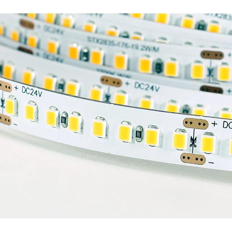 Elastīga LED lente 19.2w/m DC24V WW IP20 2835/176 2395lm