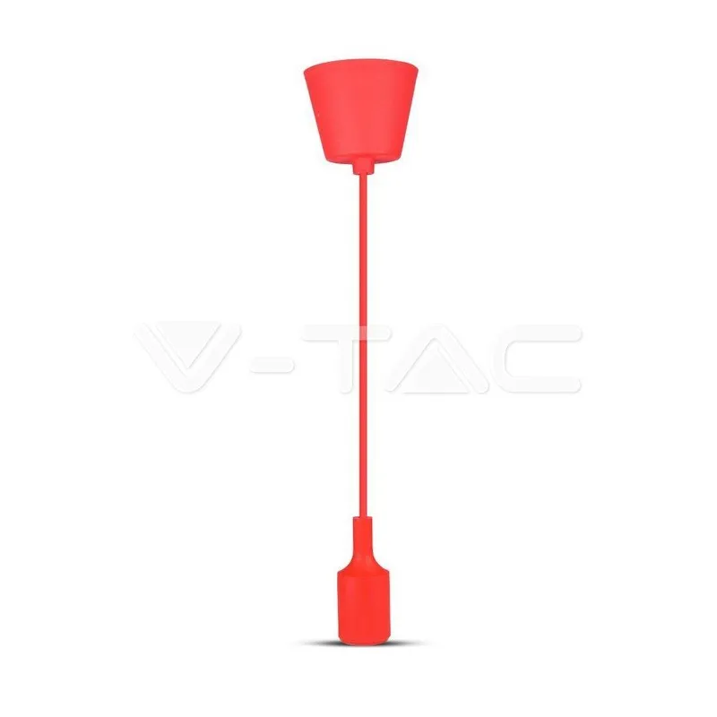 E27 Pendant Holder Red