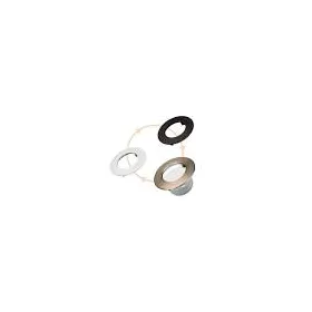 LED griestu lampa IP44, 5.5W, melna/hromēta/balta, 3000K, Ø70/85mm - 470 lm